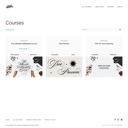 The Ultimate Calligraphy Course