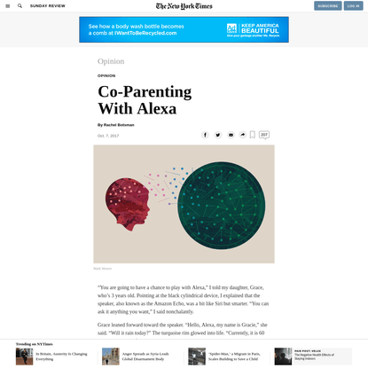 Opinion | Co-Parenting With Alexa