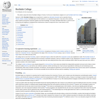 Rochdale College - Wikipedia