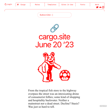 284 — This week on Cargo