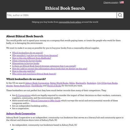 About Ethical Book Search