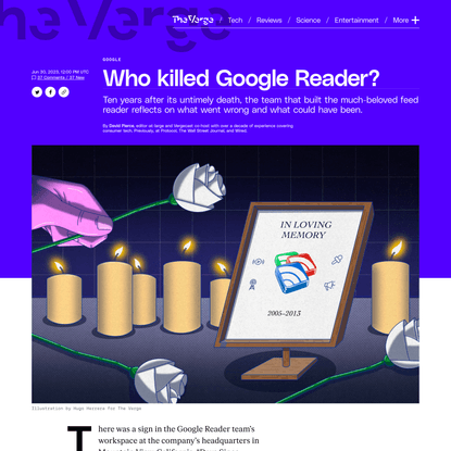 Who killed Google Reader?