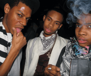 Telfar Clemens with Shayne Oliver ph. The Cobrasnake (2005?)