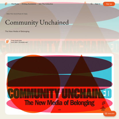 Community Unchained