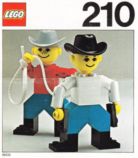 LEGO 210 two cowboys