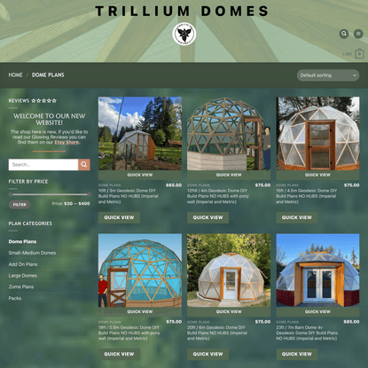 Dome Plans Archives - Trillium Domes
