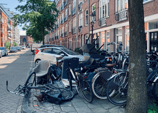 Garbage Chairs of Amsterdam