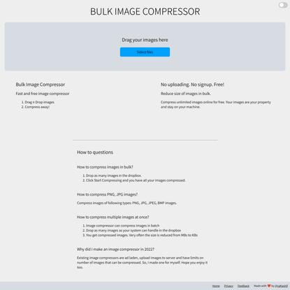 Image Compressor
