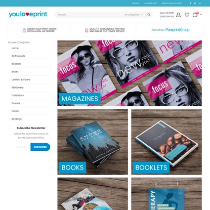 Online Printing Services from Real UK Printers | YouLovePrint