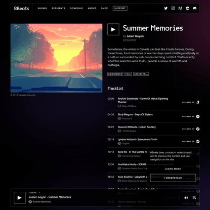 Summer Memories — 8Beats — Video game music live 24-7