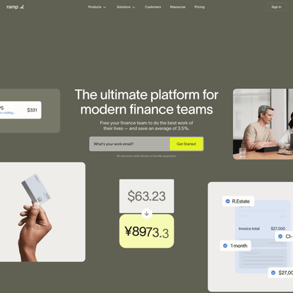 Ramp | Corporate Cards and Finance Automation That Scales