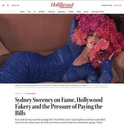 Sydney Sweeney on Fame, Euphoria, and the Pressure of Paying the Bills – The Hollywood Reporter