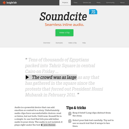 Soundcite