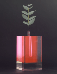 Shiro Kuramata - Acrylic Flower Vase