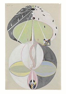 Hilma af Klint, Tree of Knowledge no 5, 1913-15