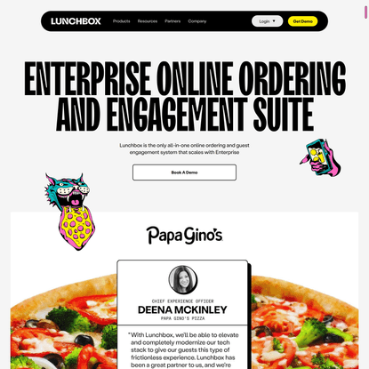 Lunchbox - Enterprise Online Ordering and Engagement Suite