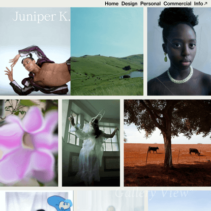 Gallery page — Juniper-K