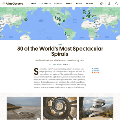 30 of the World’s Most Spectacular Spirals
