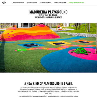 Madureira Playground | Nike Grind Playgrounds