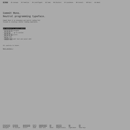 open source typefaces — Are.na