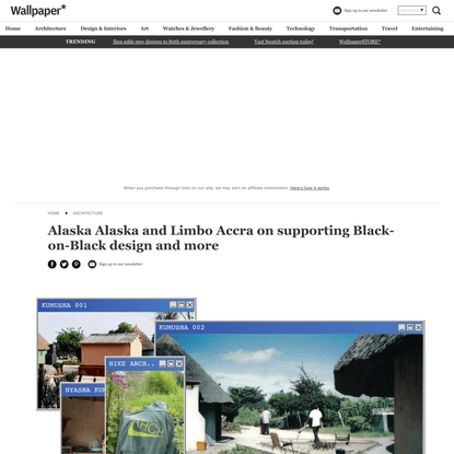 Alaska Alaska and Limbo Accra on supporting Black-on-Black design and more