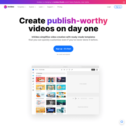 Online Video Editor | Video Creator | InVideo