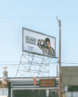 claud — supermodels — billboard