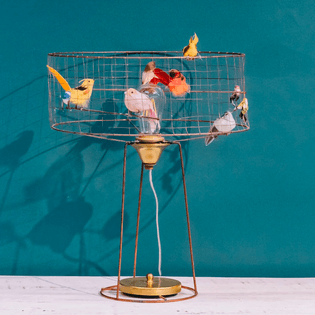 birdcage lamp