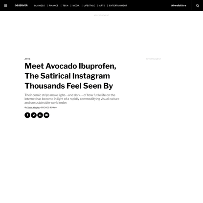 Meet Avocado Ibuprofen, The Satirical Instagram Thousands Feel Seen By