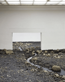 1 & 2. Riverbed (2014) by Olafur Eliasson