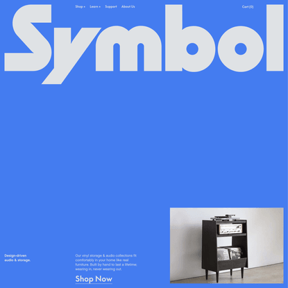 Modern Record Player Stands &amp; Vinyl Audio Furniture