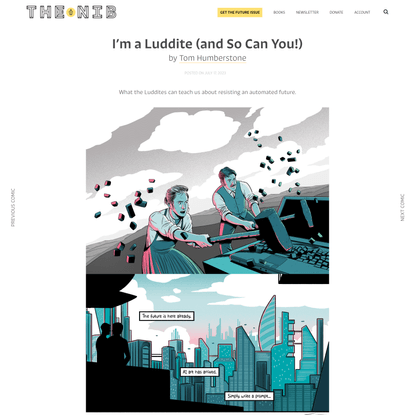 I’m a Luddite (and So Can You!) | The Nib