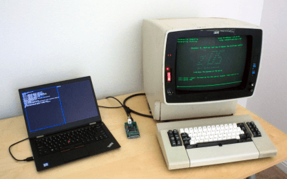 Building an IBM 3270 terminal controller - ajk
