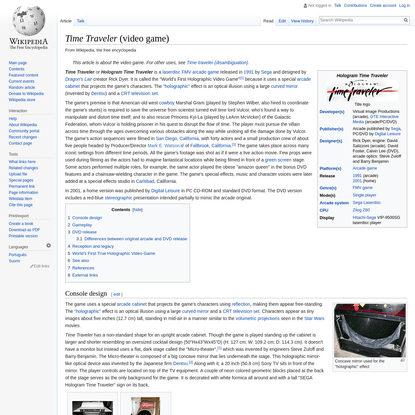 Time Traveler (video game) - Wikipedia