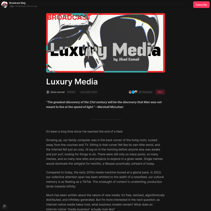 Luxury Media