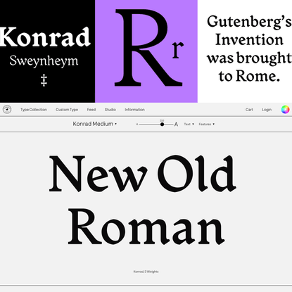 Nouvelle Noire: High quality Swiss typefaces