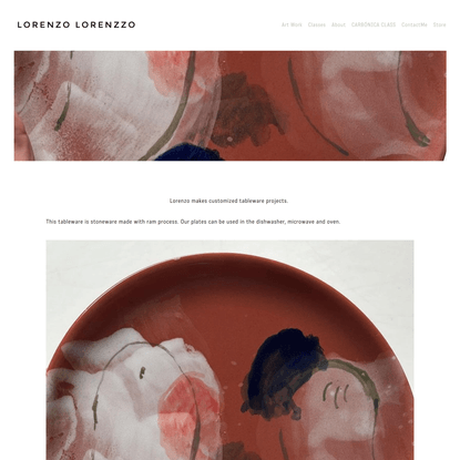 Tableware — LorenzoLorenzzo