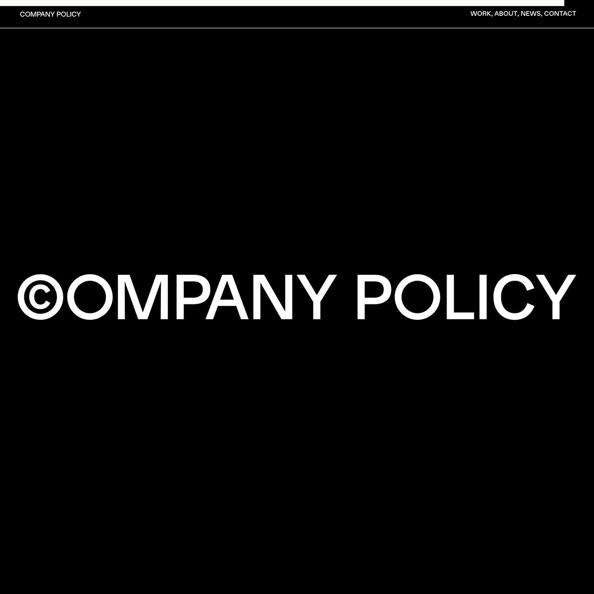Company Policy — Are.na