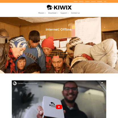 Kiwix lets you access free knowledge – even offline
