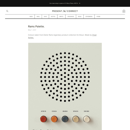Rams Palette.
