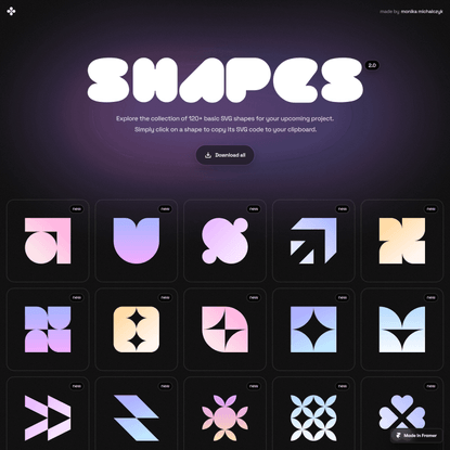 Copy-Paste SVG Shapes