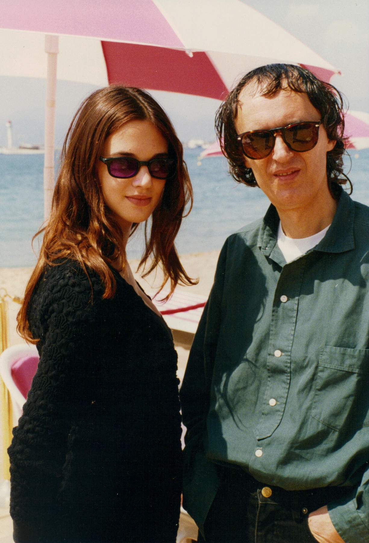 Asia Argento and Dario Argento at the 1993 Cannes Film Festival