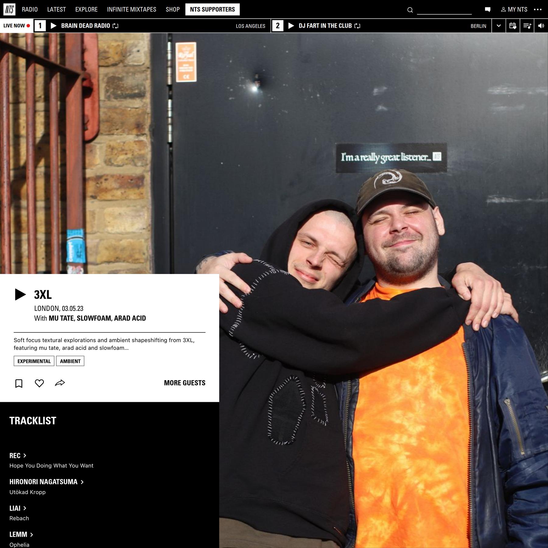 3XL 3rd May 2023