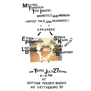 @bottom.feeder.books for a special artist talk on the recently published book “If and When You Find Me,”.