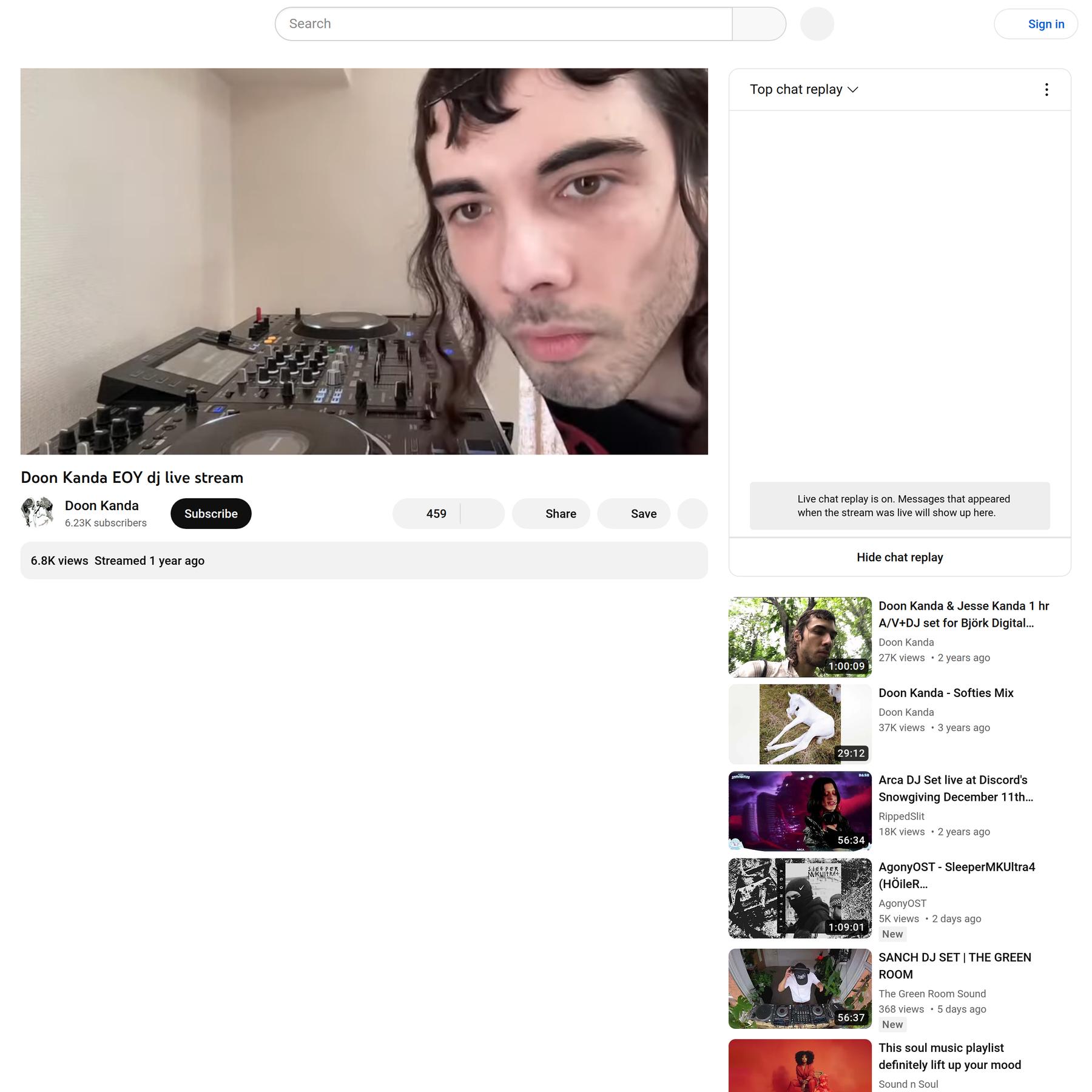 Doon Kanda EOY dj live stream