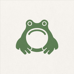 sad frog