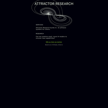 Attractor Research