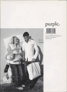 2002 | Purple magazine , Number 12 / Summer 2002