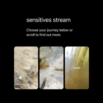 sensitives.stream