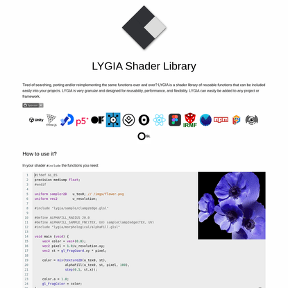 LYGIA Shader Library